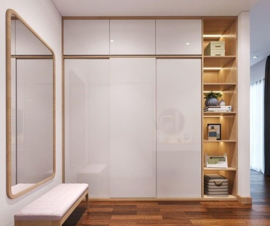 Cách lựa chọn kiểu tủ quần áo âm tường phù hợp với không gian